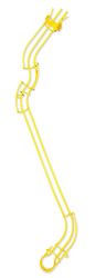 Wizard of Oz Castle Exit Wireform Ramp - Yellow Brick Road Powder Coat